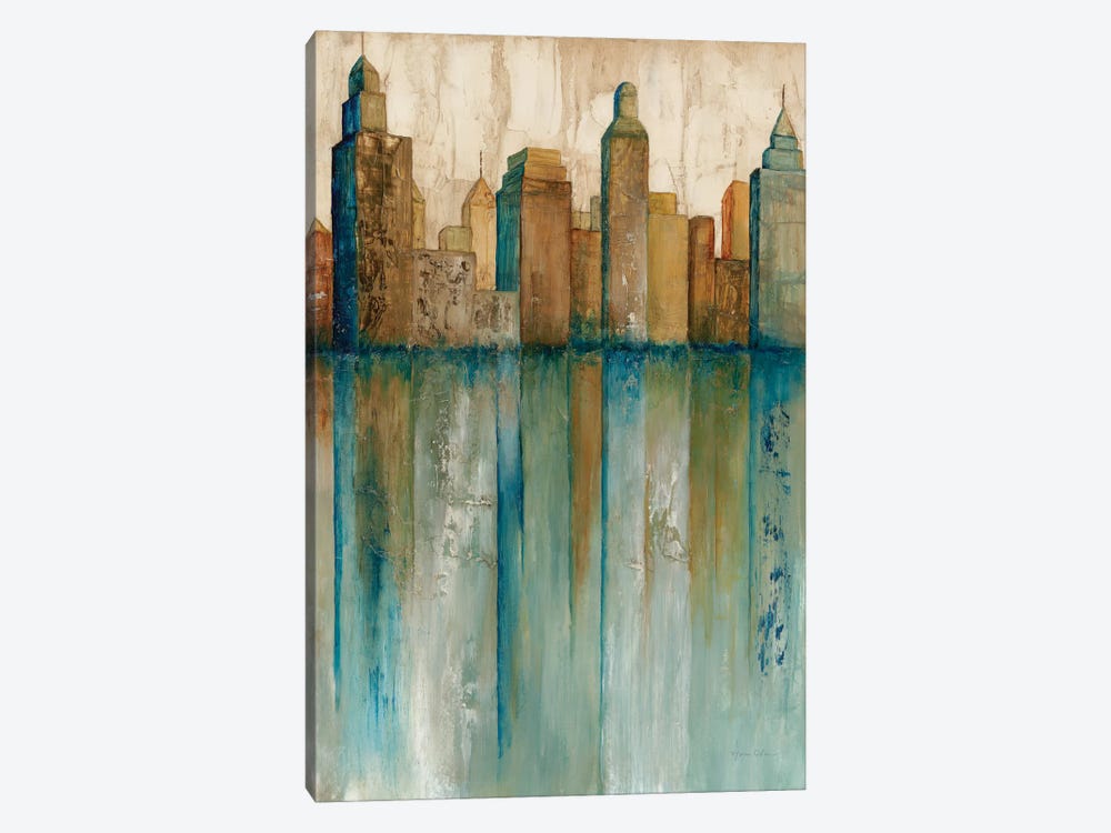 City VIew I by Norm Olson 1-piece Canvas Art Print