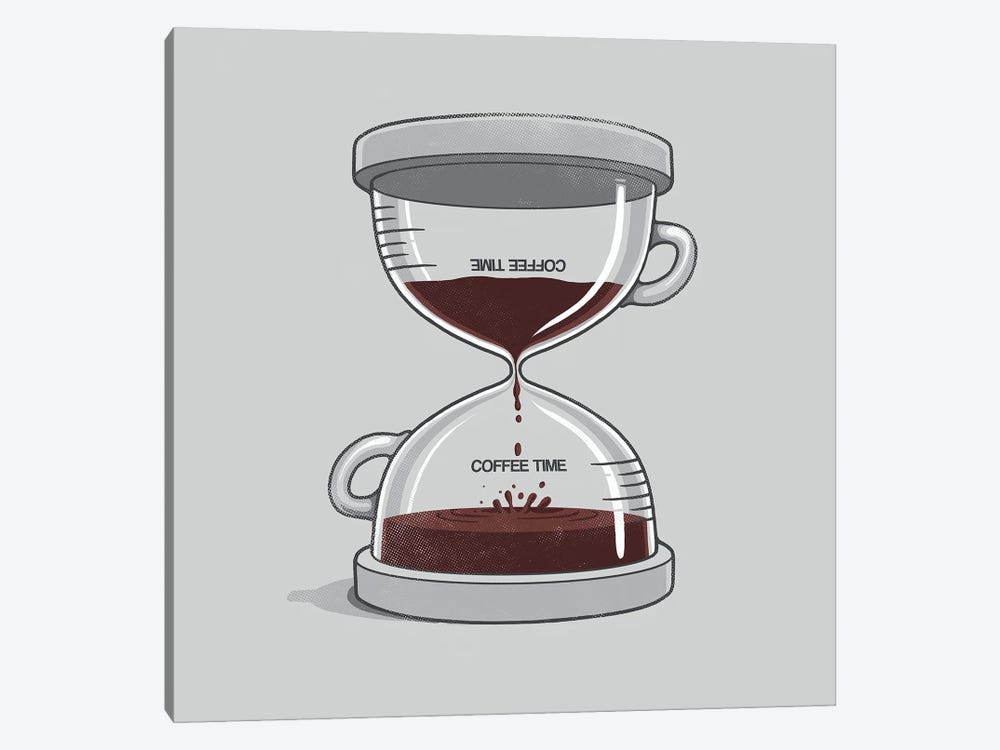 Coffee Time by Naolito 1-piece Canvas Wall Art