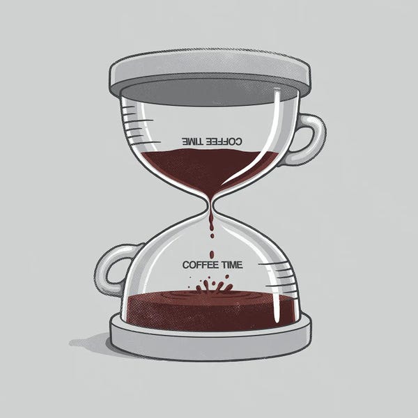 Witty Humor: Coffee Time by Naolito