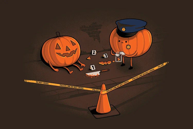Crime Scene by Naolito wall art