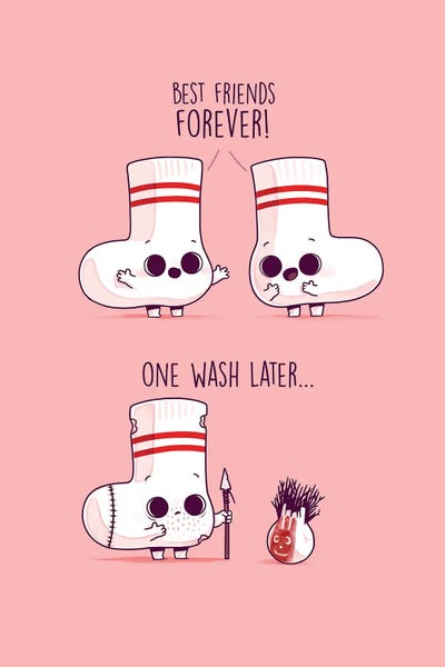 Witty Humor: One Wash Later by Naolito