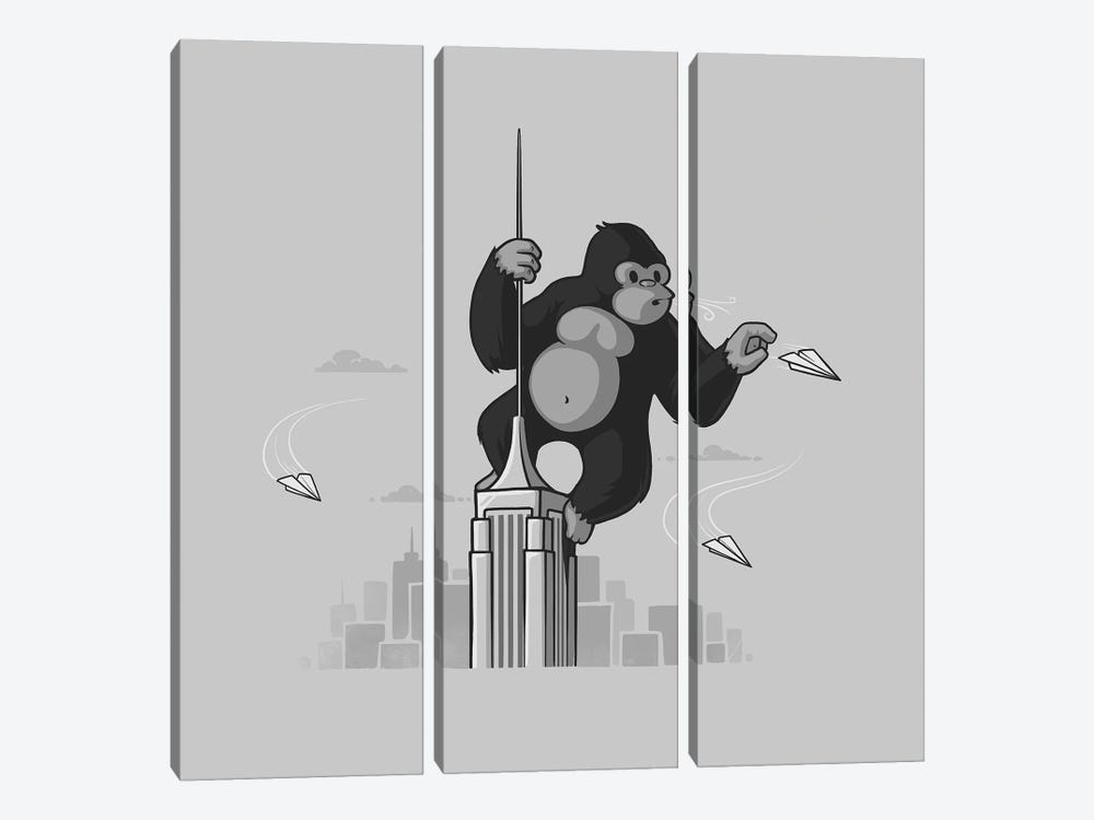 Playing With Planes by Naolito 3-piece Canvas Art