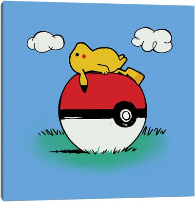 Pokehouse Canvas Art Print - Pokémon