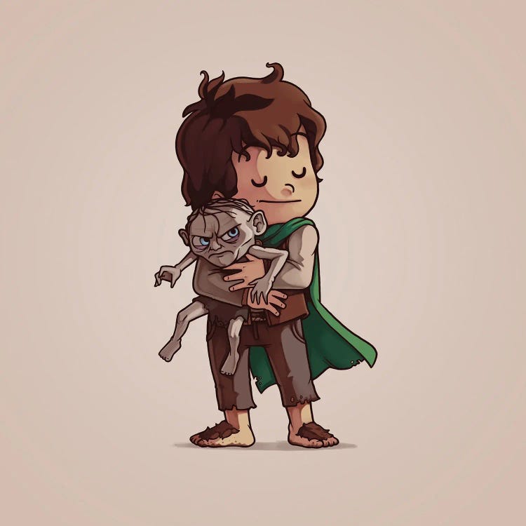 Frodo & Gollum (Villains)