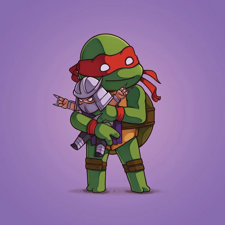 Raphael & Shredder (Villains)