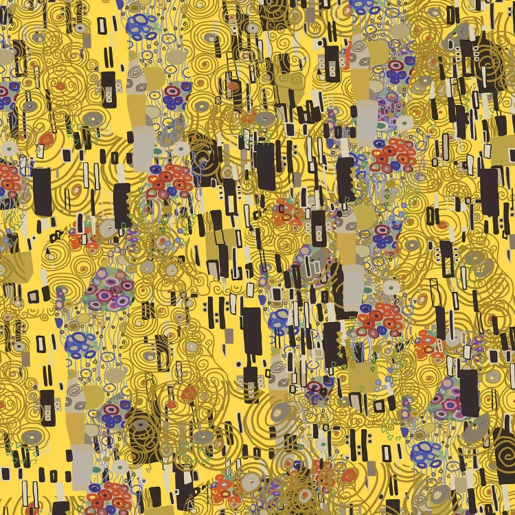 Gold Explosion by Notsniw Art wall art