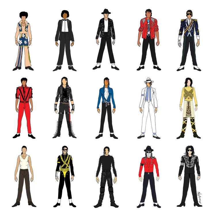 The Many Outfits Of The King Of Pop