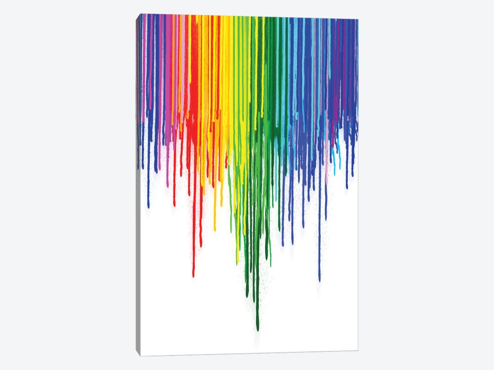 Rainbow Gay Pride by Notsniw Art 1-piece Art Print