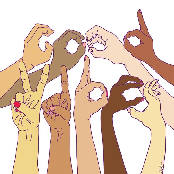 Body Positivity: Good Vibes by Notsniw Art