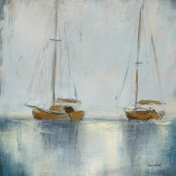 Boats I by Rick Novak wall art