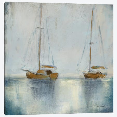 Boats I Canvas Print #NOV11} by Rick Novak Art Print