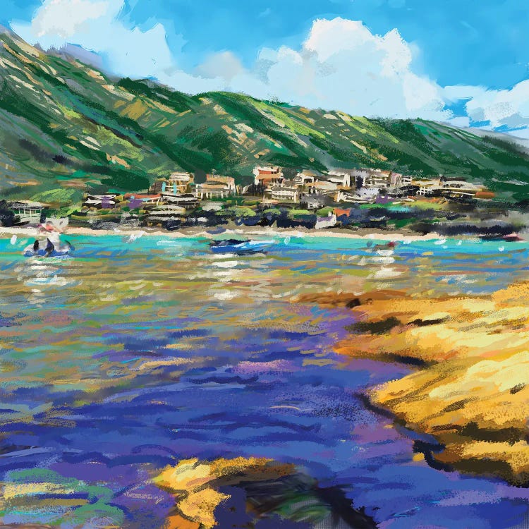 Seaside I by Rick Novak wall art