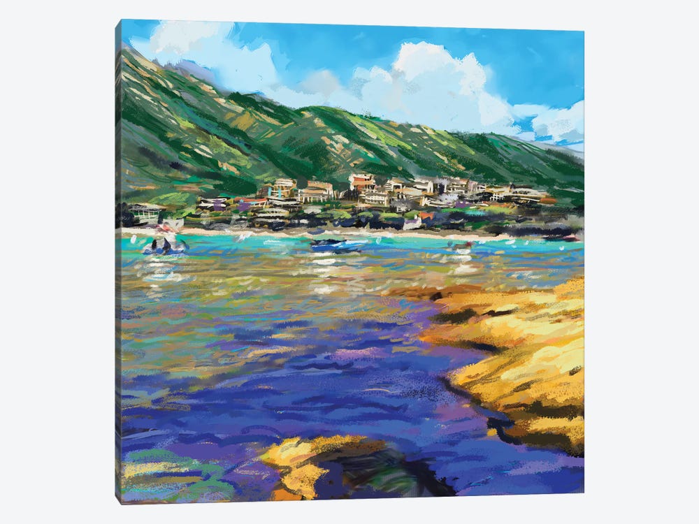 Seaside I by Rick Novak 1-piece Canvas Art