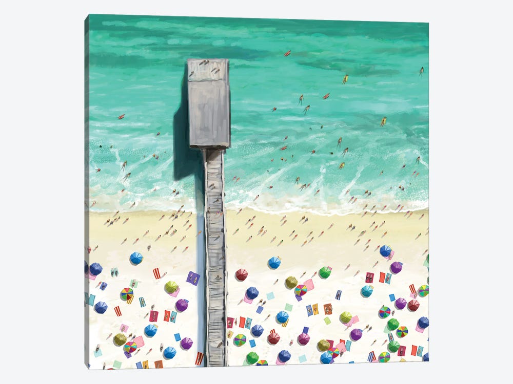 Beaches II by Rick Novak 1-piece Art Print