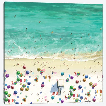 Beaches III Canvas Print #NOV16} by Rick Novak Canvas Art