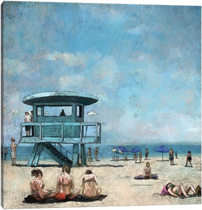 Beaches VII Canvas Art Print