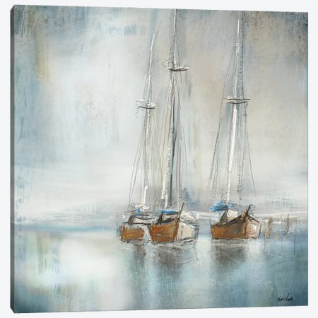 Boats II Canvas Print #NOV22} by Rick Novak Canvas Art