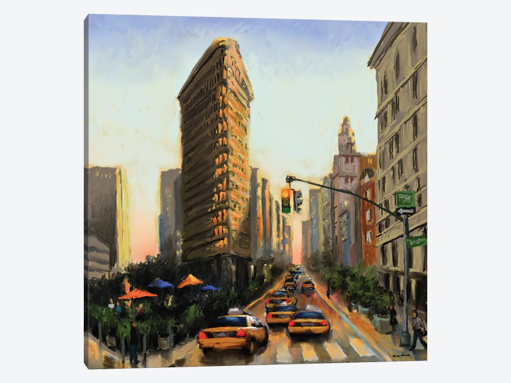 Flatiron II by Rick Novak 1-piece Canvas Art