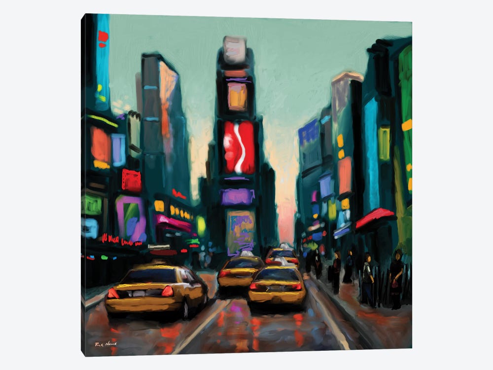 Time Square II by Rick Novak 1-piece Art Print