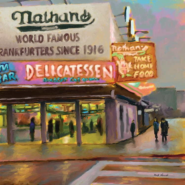 Nathans by Rick Novak wall art