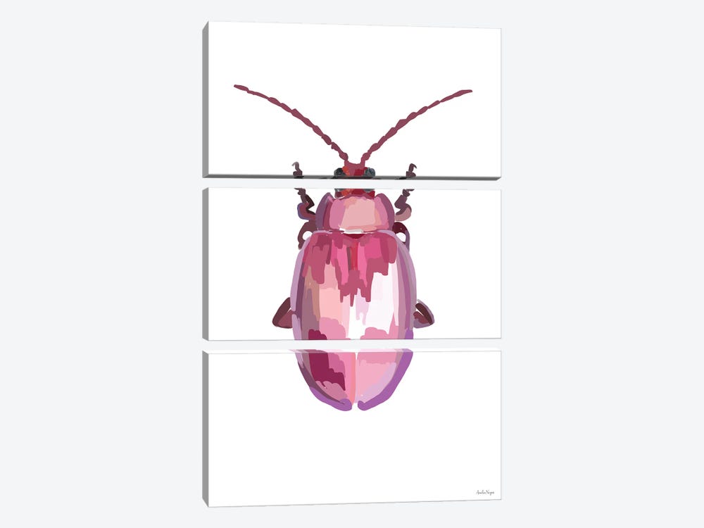 Beetle II by Amelia Noyes 3-piece Canvas Art Print