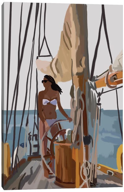 Boat Life Canvas Art Print - Amelia Noyes