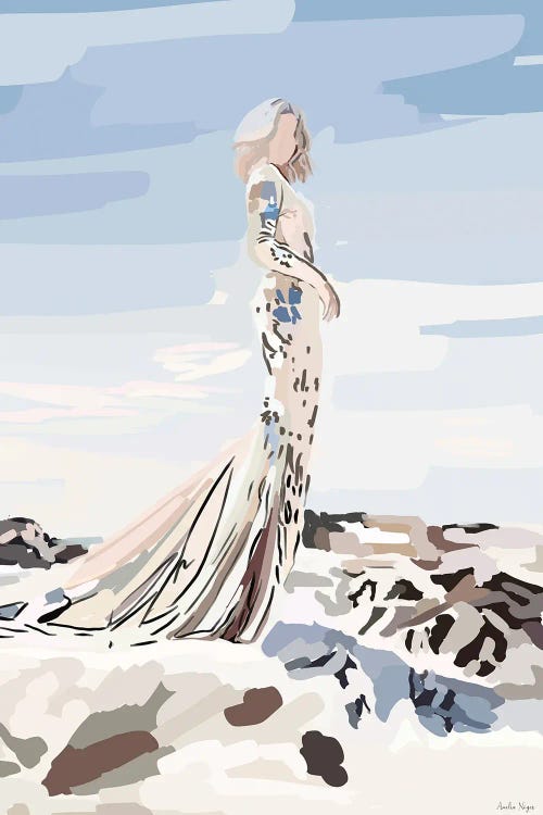 Fashion Ocean Girl by Amelia Noyes wall art