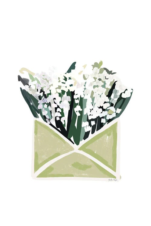Flower Envelope by Amelia Noyes wall art