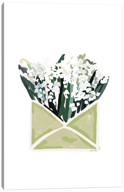 Flower Envelope Canvas Art Print - Amelia Noyes