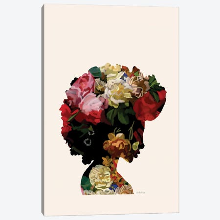 Flower Head II Canvas Print #NOY51} by Amelia Noyes Canvas Wall Art