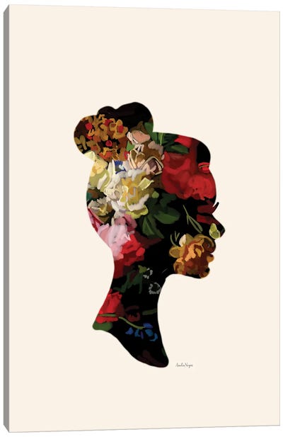 Flower Head III Canvas Art Print - Amelia Noyes