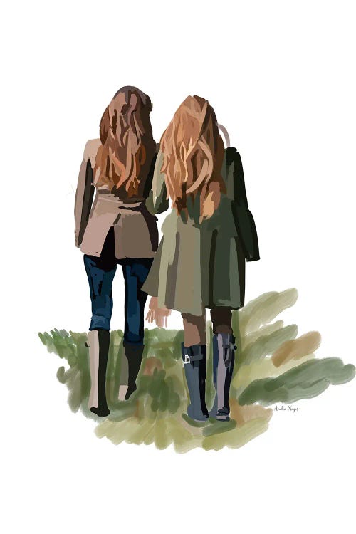 Girls Walking