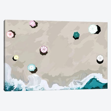 Ocean Overview Canvas Print #NOY70} by Amelia Noyes Canvas Wall Art