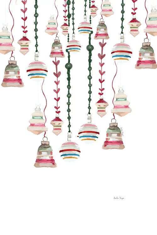 Ornaments by Amelia Noyes wall art