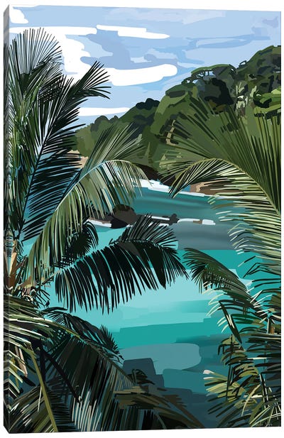 Palms Canvas Art Print - Amelia Noyes