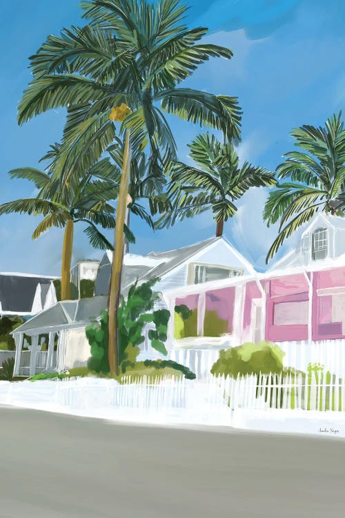 Palmtree Overlook by Amelia Noyes wall art