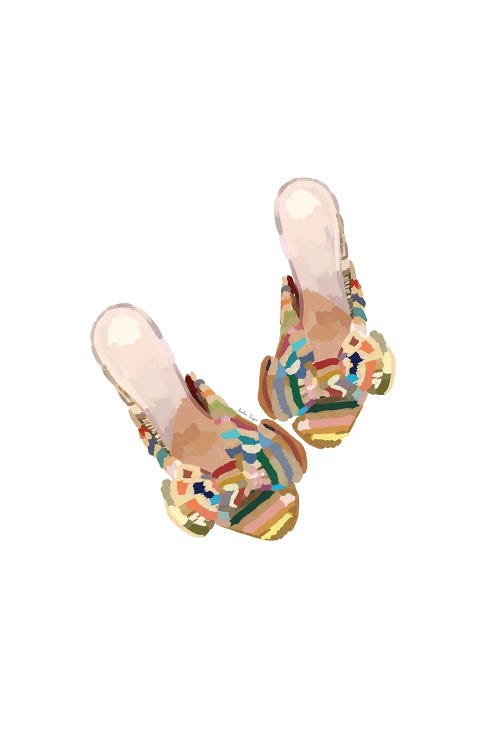 Rainbow Shoes by Amelia Noyes wall art