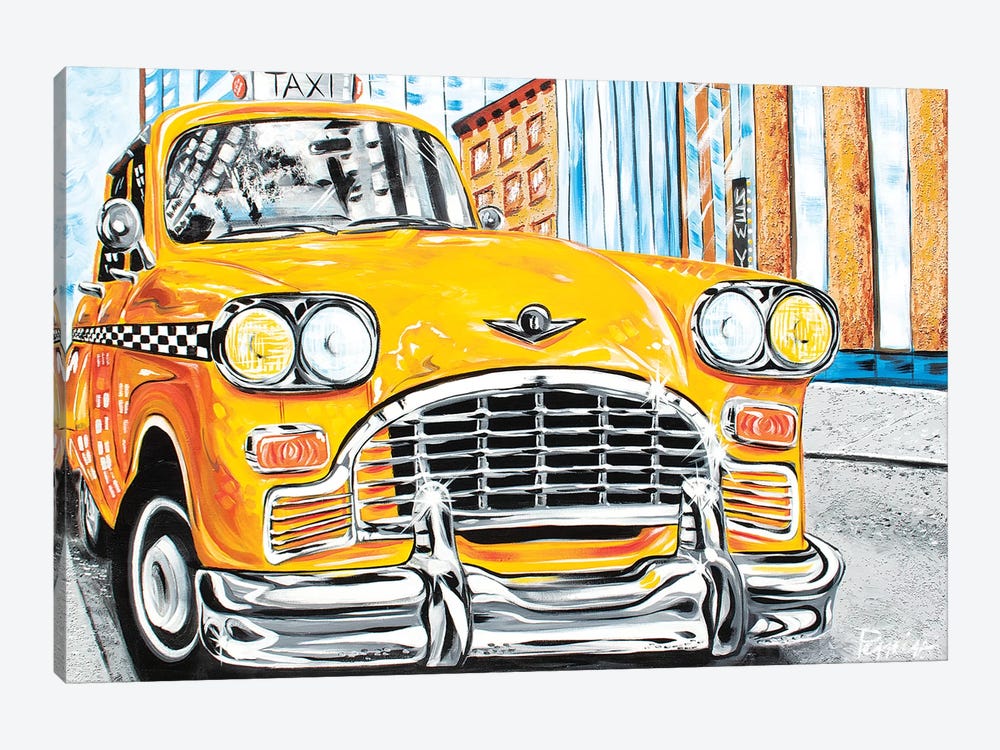 Mr. Cab Driver by Nigel Perreira 1-piece Art Print