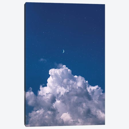 Over The Clouds Canvas Print #NPH40} by Nirs Photography Art Print