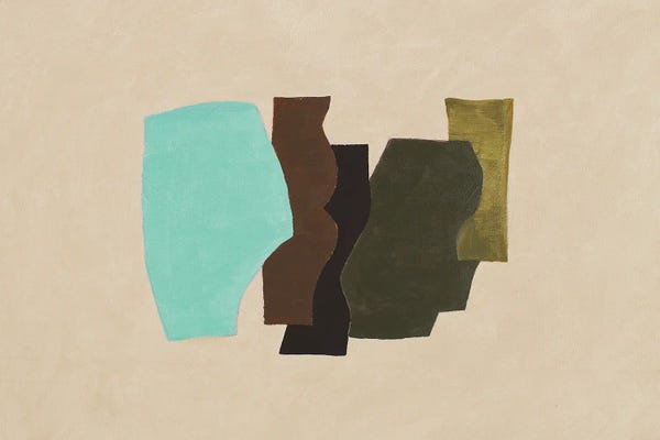 Naoko Paluszak: Turquoise Composition by Naoko Paluszak