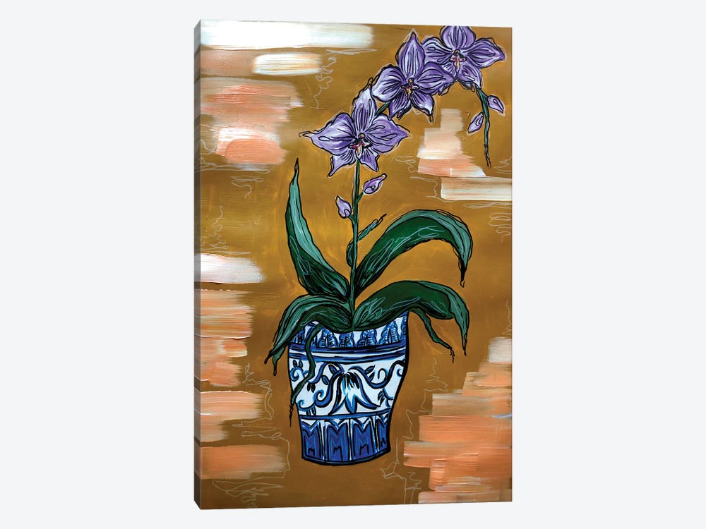 Orchids by Nicoleta Paints 1-piece Canvas Art