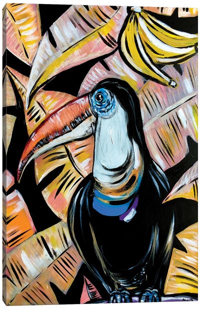 Toucan Canvas Art Print - Nicoleta Paints