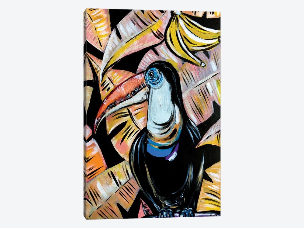 Toucan by Nicoleta Paints 1-piece Canvas Art Print