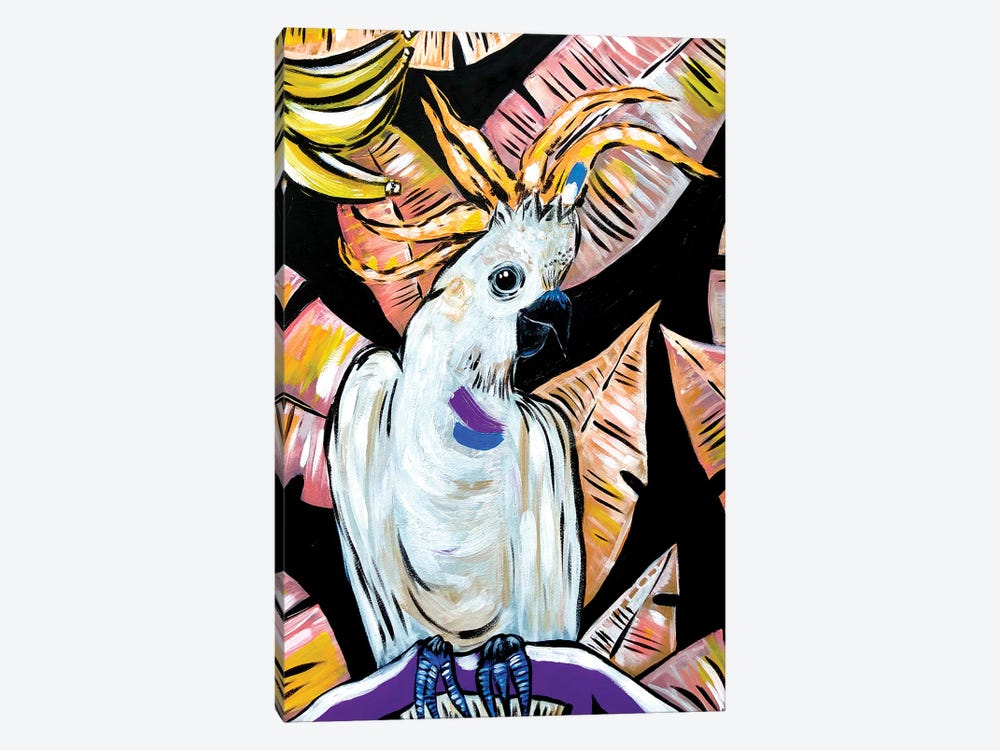 Parakeet by Nicoleta Paints 1-piece Canvas Artwork