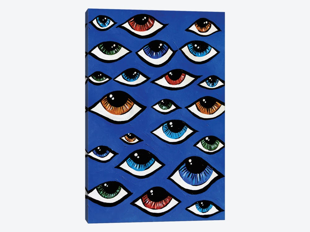 All Seeing Eyes by Nicoleta Paints 1-piece Art Print