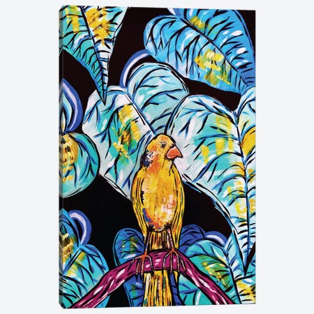 Canary Canvas Print #NPN50} by Nicoleta Paints Canvas Art