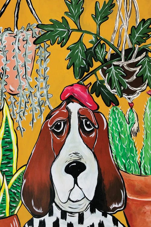 Plant Lady by Nicoleta Paints wall art