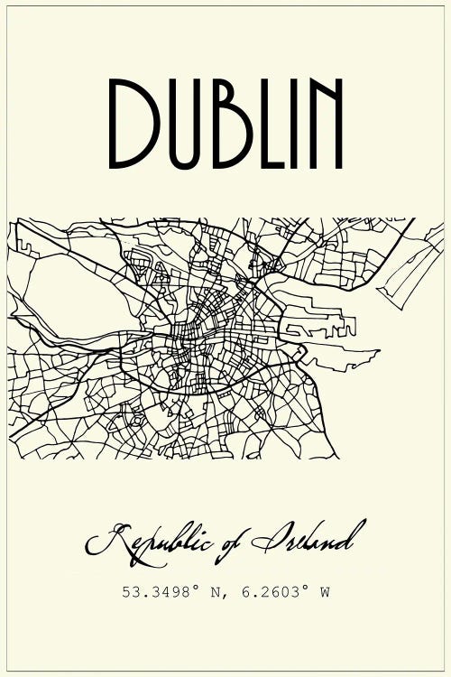 Dublin City Map