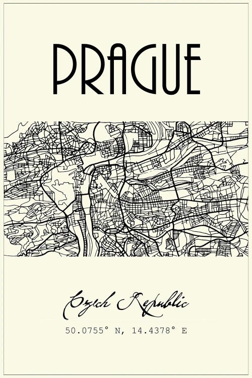 Prague City Map