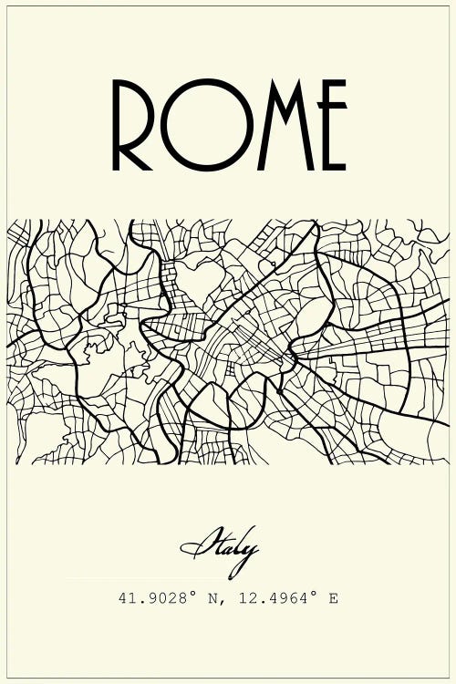 Rome City Map